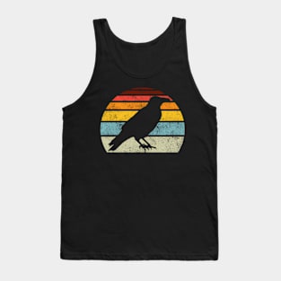 Crow Raven Gothic Bird Tank Top